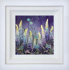 Twilight Shimmer - Original - White Framed