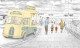 What Do You Like Best, Grandad Or Chips - Sketch - Mounted