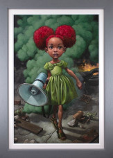 Won't You Help To Sing? - Canvas - Grey Frame - Framed