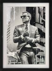 James Bond 007 (Daniel Craig) - Original - Black Framed