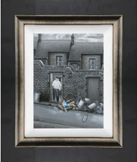 Bang - Canvas - Black Framed