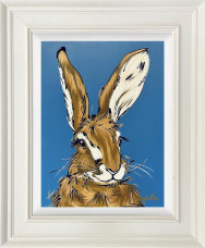 Benjamin - Original - White Framed