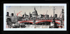 Blackfriars Bridge - Original - Black Framed