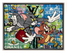 Catch The Mouse - Original - Framed