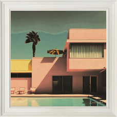 Family Pool - Framed