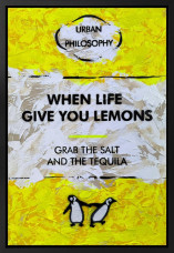 Grab The Salt And The Tequila - Original - Framed