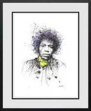 Hendrix  - Standard - Black Framed