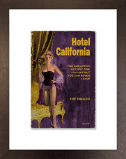 Hotel California - 3D Songbook - Limited Edition - Framed