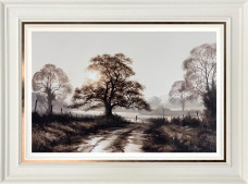 Keep Up - Original - White Framed