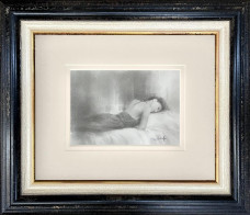 Kiss And Tell - Original Study - Framed