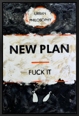 New Plan... - Original - Framed