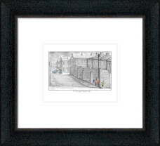Nobodys Watching - Sketch - Framed