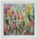 Rainbow Meadow - Original - White Framed