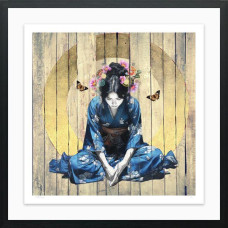Small Sanctuary - Paper Edition - Black Framed