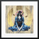 Small Sanctuary - Paper Edition - Black Framed
