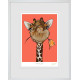 Towering Love - White Framed
