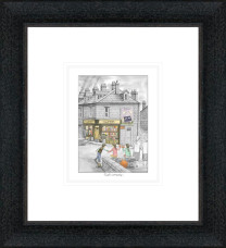 Two's Company - Sketch - Framed