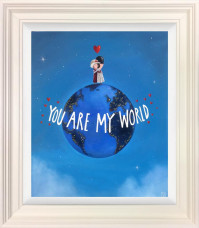 You Are My World - Original - Framed