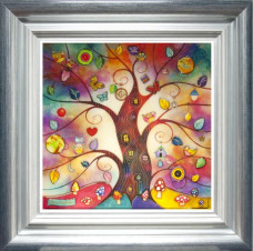 Rainbow Tree - Framed