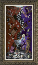 A Most Curious Way To Wonderland - Framed