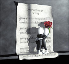 Always & Forever - On Paper - Mounted