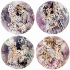 Masquerade Suite - Set of 4 - Mounted