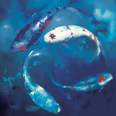 Deep Waters II (Blue)