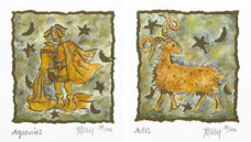 Horoscope Diptych