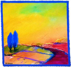 Blessed Land I - Print only