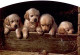A Day At The Races - Yellow Labrador Puppies - Mounted