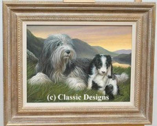 Shepherds Delight - Original - Gold Framed NHE