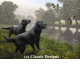 Bank Raiders - Black Labradors - Mounted