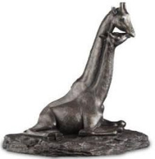 Inseparable - Giraffes, Sculpture
