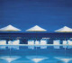 Three Parasols - Mounted