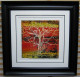 Tree At Night I - Original - Black Framed