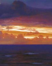 Red Sky At Night - Mounted