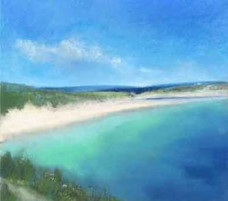 Emerald Waters I - Mounted