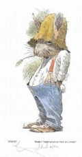 Rabbit - Wind In The Willows - Print